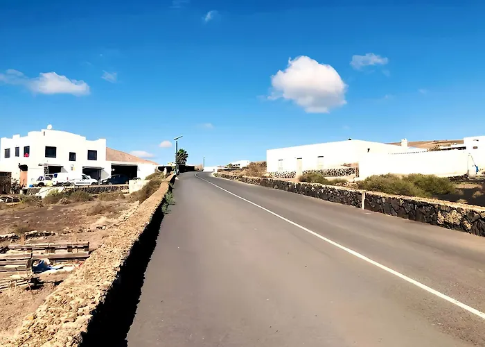 Alegranza In The Beautiful Village Of Mozaga, Lanzarote *